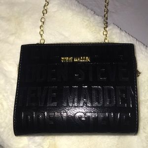 Black mini purse